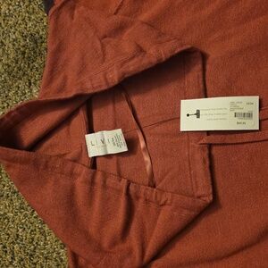 LIVI Funnel-Neck Colorblock Sweater